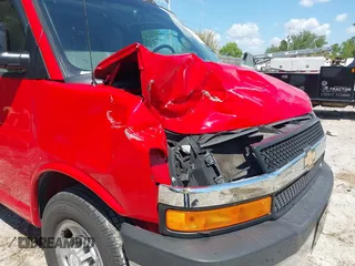 2017 Chevrolet Express Cargo Van with VIN 1GCWGAFG3H1350048, listed as a IAAI auction lot 41881164 with 115,430 mi miles. Bid and sale history available at carsss.com. Image 6.