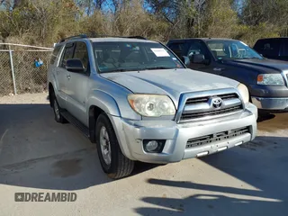 2007 Toyota 4Runner SR5 with VIN JTEZU14R378080220, listed as a IAAI auction lot 41840419 with 204,652 mi miles and . Bid and sale history available at DreamBid. Image 1.