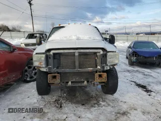 2007 Ford F-250 XL with VIN 1FTSX21P87EA38360, listed as a Copart auction lot 88650695 with 214,202 mi miles and Salvage Title. Bid and sale history available at DreamBid. Image 5.