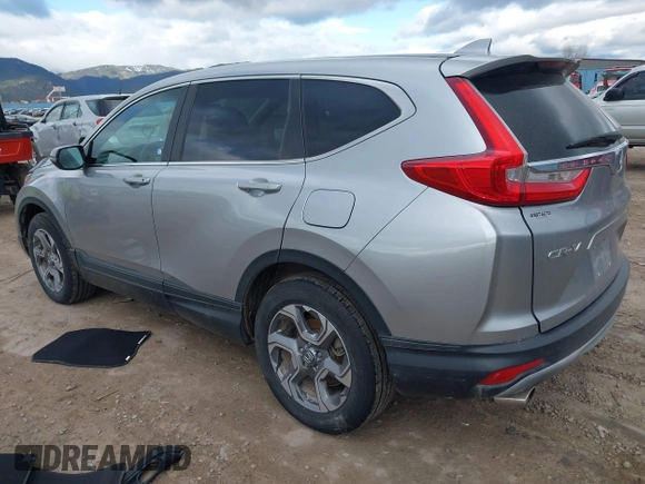 2017 Honda CR-V EX-L with VIN 2HKRW2H8XHH626231, listed as a IAAI auction lot 41979671 with 99,031 mi miles. Bid and sale history available at carsss.com. Image 3.