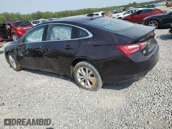 2020 Chevrolet Malibu LT with VIN 1G1ZD5ST6LF072895, listed as a Copart auction lot 52492195 with 0 mi miles and Salvage Title. Bid and sale history available at carsss.com. Image 2.