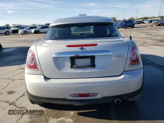 2012 MINI Cooper Coupe with VIN WMWSX1C54CT300061, listed as a Copart auction lot 88522015 with 80,980 mi miles and Salvage Title. Bid and sale history available at carsss.com. Image 6.