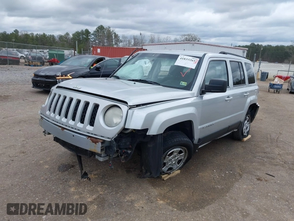 2012 Jeep Patriot Sport with VIN 1C4NJPBA6CD632452, listed as a IAAI auction lot 41833265 with 218,320 mi miles and . Bid and sale history available at DreamBid. Image 6.