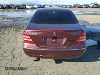 2006 Mercedes-Benz C 230 Sport with VIN WDBRF52H16F781671, listed as a Copart auction lot 50210325 with Not Provided miles and Salvage Title. Bid and sale history available at carsss.com. Image 6.