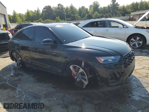 2024 Audi SQ5 Sportback Premium Plus with VIN WA124AFY7R2025294, listed as a Copart auction lot 67864824 with 2,776 mi miles and Salvage title. Bid and sale history available at DreamBid. Image 4.