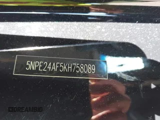 2019 Hyundai Sonata SE z VIN 5NPE24AF5KH758089, wystawiony jako IAAI lot #42412549 z przebiegiem 62 368 mil mil oraz . Historia ofert i sprzedaży dostępna na DreamBid. Obrazek 18.