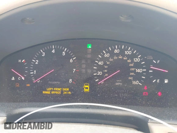 2002 Lexus LS 430 z VIN JTHBN30F820062070, wystawiony jako IAAI lot #41209699 z przebiegiem 154 311 mil mil oraz . Historia ofert i sprzedaży dostępna na DreamBid. Obrazek 7.