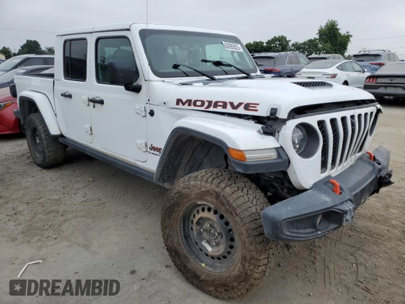 2022 Jeep Gladiator Mojave with VIN 1C6JJTEG7NL172208, listed as a Copart auction lot 63285025 with 51,304 mi miles and Salvage title. Bid and sale history available at DreamBid. Image 4.