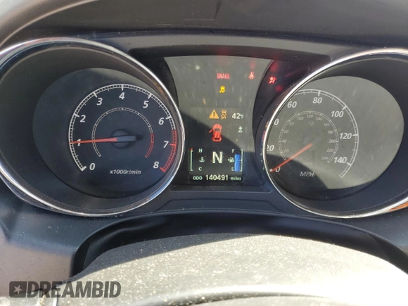 2016 Mitsubishi Outlander Sport 2.0 ES with VIN JA4AP3AU1GZ040803, listed as a Copart auction lot 46180255 with 140,491 mi miles and Salvage Title. Bid and sale history available at carsss.com. Image 9.