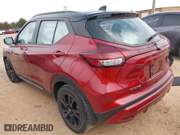 2023 Nissan Kicks SR with VIN 3N1CP5DV8PL543320, listed as a IAAI auction lot 41740691 with 20,112 mi miles and . Bid and sale history available at DreamBid. Image 3.