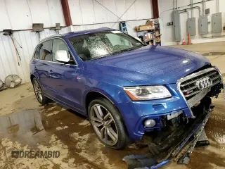 2016 Audi SQ5 Premium Plus with VIN WA1CCAFPXGA060901, listed as a Copart auction lot 58714495 with 64,021 mi miles and Salvage title. Bid and sale history available at DreamBid. Image 15.