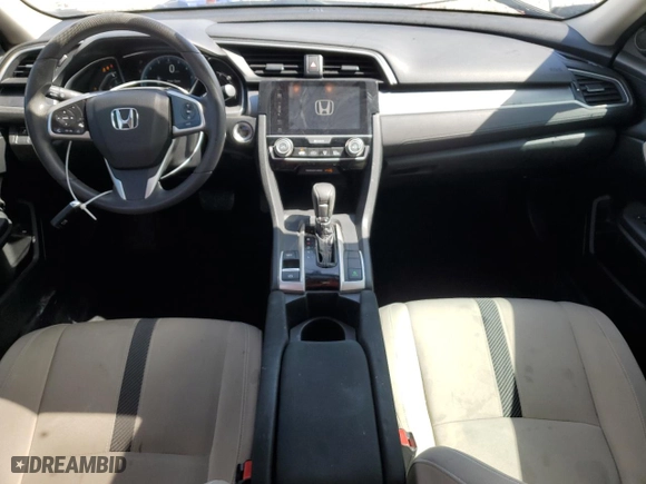 2016 Honda Civic Sedan EX with VIN 2HGFC2F75GH577843, listed as a Copart auction lot 49809625 with 105,628 mi miles and Salvage Title. Bid and sale history available at carsss.com. Image 8.