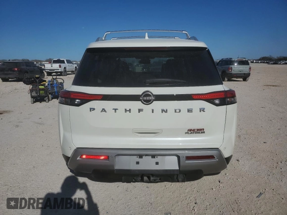 2022 Nissan Pathfinder Platinum with VIN 5N1DR3DHXNC200040, listed as a Copart auction lot 48653225 with 70,171 mi miles and Salvage title. Bid and sale history available at DreamBid. Image 6.