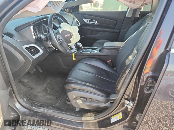 2015 GMC Terrain SLT z VIN 2GKALSEK9F6269815, wystawiony jako Copart lot #64994245 z przebiegiem 157 597 mil mil oraz Czysty tytuł • Clean title. Historia ofert i sprzedaży dostępna na DreamBid. Obrazek 7.