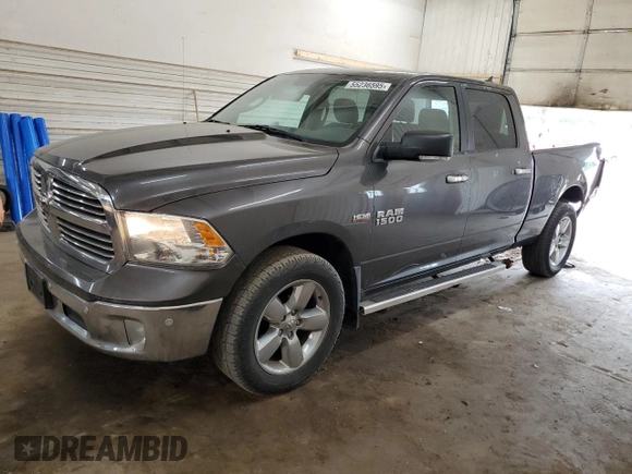 2017 Ram 1500 Big Horn z VIN 1C6RR7TT8HS731438, wystawiony jako Copart lot #55236595 z przebiegiem 150 080 mil mil oraz Szkoda całkowita • Salvage title. Historia ofert i sprzedaży dostępna na DreamBid. Obrazek 1.