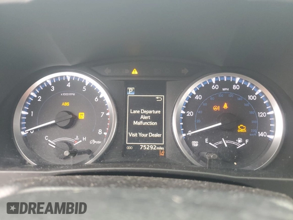 2017 Toyota Highlander LE with VIN 5TDBZRFH9HS377774, listed as a Copart auction lot 62551485 with 75,292 mi miles and Salvage title. Bid and sale history available at DreamBid. Image 9.