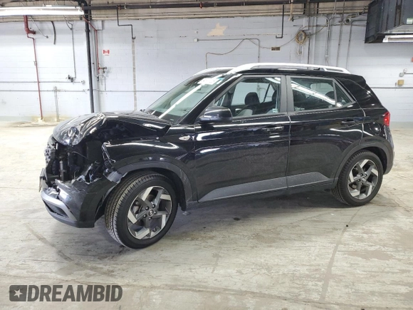 2020 Hyundai Venue SEL z VIN KMHRC8A33LU026655, wystawiony jako Copart lot #54614025 z przebiegiem 73 621 mil mil oraz Szkoda całkowita • Salvage title. Historia ofert i sprzedaży dostępna na DreamBid. Obrazek 1.