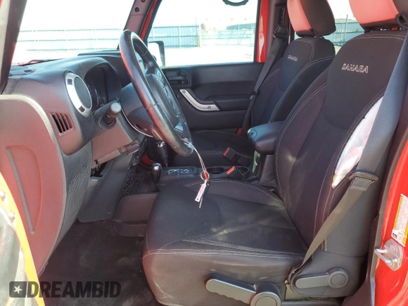 2016 Jeep Wrangler Unlimited Sahara with VIN 1C4HJWEG4GL186000, listed as a Copart auction lot 62554085 with 80,506 mi miles and Salvage title. Bid and sale history available at DreamBid. Image 7.
