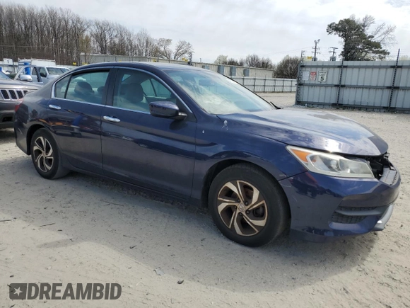 2017 Honda Accord Sedan LX with VIN 1HGCR2F3XHA085890, listed as a Copart auction lot 49334175 with 78,249 mi miles and Salvage Title. Bid and sale history available at carsss.com. Image 4.