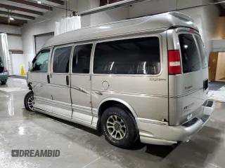2004 Chevrolet Express Passenger z VIN 1GBFG15T741140422, wystawiony jako Copart lot #51949455 z przebiegiem 98 066 mil mil oraz Szkoda całkowita • Salvage title. Historia ofert i sprzedaży dostępna na DreamBid. Obrazek 2.