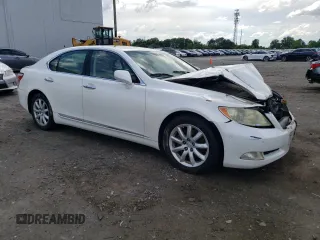 2007 Lexus LS 460 z VIN JTHBL46F775046147, wystawiony jako Copart lot #54709945 z przebiegiem 144 997 mil mil oraz Szkoda całkowita • Salvage title. Historia ofert i sprzedaży dostępna na DreamBid. Obrazek 4.