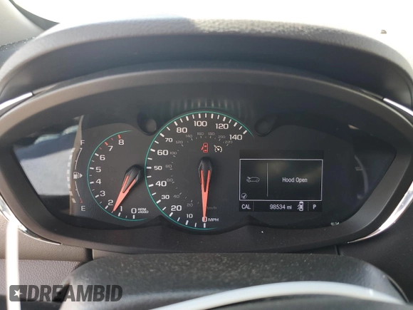 2020 Chevrolet Trax LT with VIN KL7CJLSB2LB002350, listed as a Copart auction lot 56916445 with 98,534 mi miles and Non repairable. Bid and sale history available at DreamBid. Image 9.