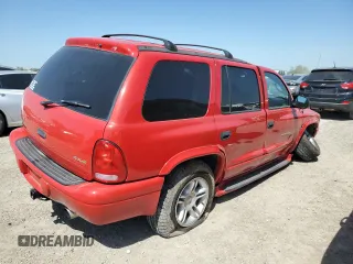 2001 Dodge Durango with VIN 1B4HS28Z91F612687, listed as a Copart auction lot 51518585 with 232,425 mi miles and Salvage Title. Bid and sale history available at carsss.com. Image 3.