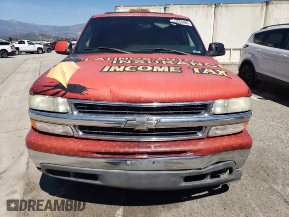 2001 Chevrolet Suburban LT with VIN 3GNEC16T01G167175, listed as a Copart auction lot 50233485 with 248,624 mi miles and Salvage Title. Bid and sale history available at carsss.com. Image 5.