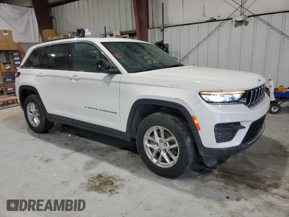 2024 Jeep Grand Cherokee Laredo X with VIN 1C4RJGAG2RC185995, listed as a Copart auction lot 56421785 with 19,068 mi miles and Salvage title. Bid and sale history available at DreamBid. Image 4.