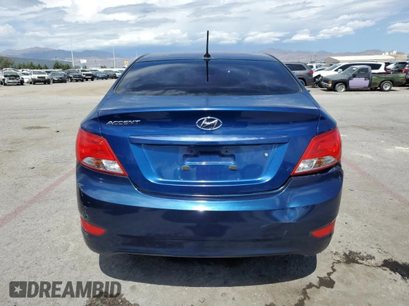 2015 Hyundai Accent GLS with VIN KMHCT4AE7FU860416, listed as a Copart auction lot 63987683 with 102,783 mi miles and . Bid and sale history available at DreamBid. Image 6.
