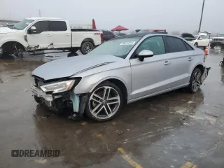 2019 Audi A3 Sedan Premium with VIN WAUAUGFF7KA113970, listed as a Copart auction lot 85012814 with 68,146 mi miles and Salvage Title. Bid and sale history available at carsss.com. Image 1.