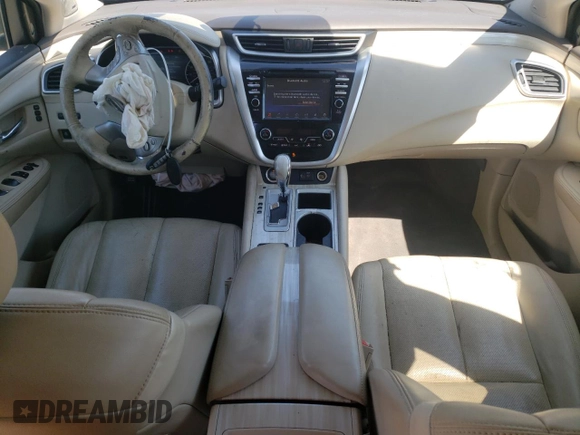 2018 Nissan Murano Platinum with VIN 5N1AZ2MG1JN155413, listed as a Copart auction lot 46956355 with 111,036 mi miles and Salvage Title. Bid and sale history available at carsss.com. Image 8.