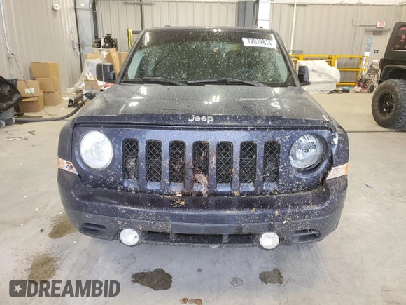2017 Jeep Patriot Sport with VIN 1C4NJPBA4HD134399, listed as a Copart auction lot 72079814 with 113,035 mi miles and Salvage title. Bid and sale history available at DreamBid. Image 5.