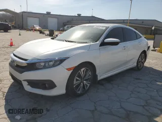 2017 Honda Civic Sedan EX-T with VIN 19XFC1F32HE031911, listed as a Copart auction lot 50859725 with 280,873 mi miles and Salvage Title. Bid and sale history available at carsss.com. Image 1.