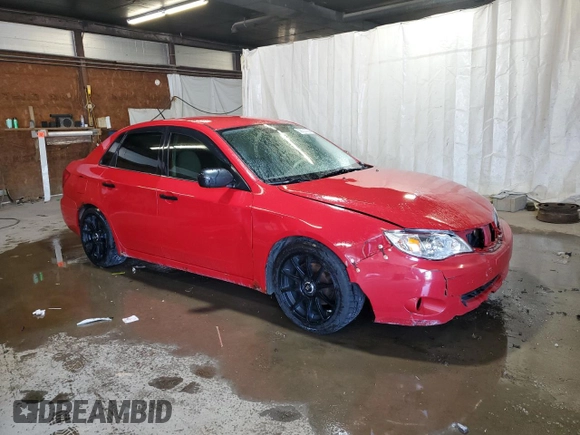 2008 Subaru Impreza i with VIN JF1GE61628H528499, listed as a Copart auction lot 59033735 with 144,836 mi miles and Salvage title. Bid and sale history available at DreamBid. Image 4.