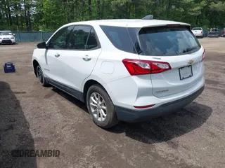 2019 Chevrolet Equinox LS with VIN 2GNAXHEV1K6222437, listed as a IAAI auction lot 42131130 with 50,404 mi miles and . Bid and sale history available at carsss.com. Image 3.