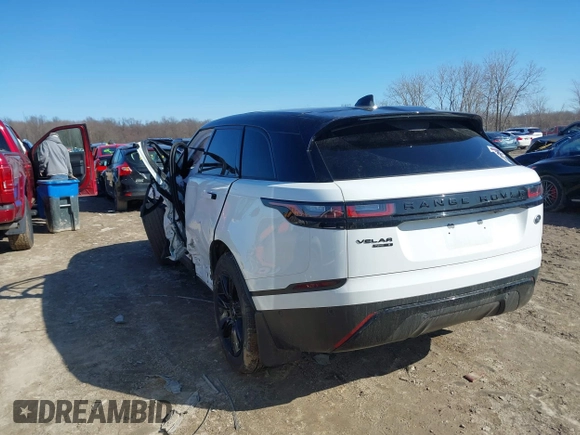2021 Land Rover Range Rover Velar with VIN SALYJ2EUXMA313847, listed as a IAAI auction lot 41768275 with 79,237 mi miles and . Bid and sale history available at DreamBid. Image 3.