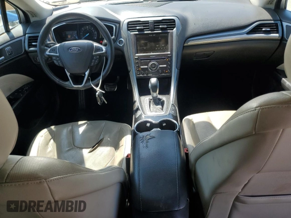 2016 Ford Fusion Titanium Hybrid with VIN 3FA6P0RU9GR145680, listed as a Copart auction lot 52532925 with 238,019 mi miles and Salvage title. Bid and sale history available at DreamBid. Image 8.
