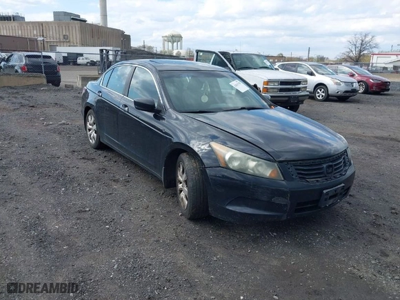2008 Honda Accord Sdn EX-L with VIN 1HGCP26858A052751, listed as a IAAI auction lot 42035750 with 237,573 mi miles. Bid and sale history available at carsss.com. Image 1.