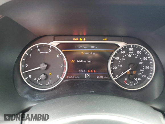2021 Nissan Sentra SV z VIN 3N1AB8CV4MY281657, wystawiony jako Copart lot #58351395 z przebiegiem 56 758 mil mil oraz Czysty tytuł • Clean title. Historia ofert i sprzedaży dostępna na DreamBid. Obrazek 9.