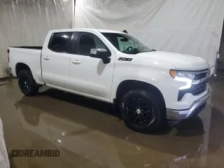 2023 Chevrolet Silverado 1500 LT with VIN 3GCUDDED7PG327638, listed as a Copart auction lot 89069155 with 28,781 mi miles and Salvage Title. Bid and sale history available at carsss.com. Image 4.