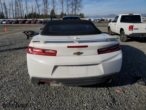 2018 Chevrolet Camaro 1LT with VIN 1G1FB3DX9J0130995, listed as a Copart auction lot 47403115 with 0 mi miles and Salvage Title. Bid and sale history available at carsss.com. Image 6.