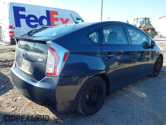 2014 Toyota Prius Four with VIN JTDKN3DU6E1760525, listed as a IAAI auction lot 42004587 with 211,534 mi miles and . Bid and sale history available at DreamBid. Image 4.