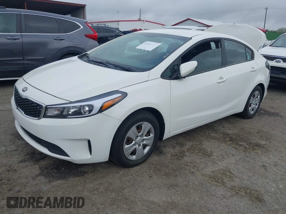 2018 Kia Forte LX with VIN 3KPFK4A78JE243751, listed as a IAAI auction lot 41907111 with 101,729 mi miles. Bid and sale history available at carsss.com. Image 19.
