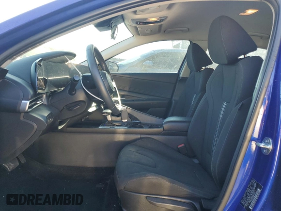 2023 Hyundai Elantra SEL with VIN KMHLS4AG9PU472710, listed as a Copart auction lot 46644995 with 56,231 mi miles and Clean Title. Bid and sale history available at DreamBid. Image 7.
