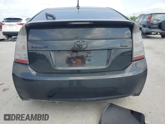 2011 Toyota Prius I with VIN JTDKN3DU2B5320872, listed as a Copart auction lot 54941855 with 189,276 mi miles and Salvage Title. Bid and sale history available at DreamBid. Image 6.