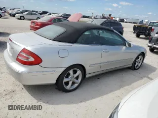 2005 Mercedes-Benz CLK-Class 3.2L with VIN WDBTK65J55F129432, listed as a Copart auction lot 74491374 with 0 mi miles and Non Repairable. Bid and sale history available at carsss.com. Image 3.