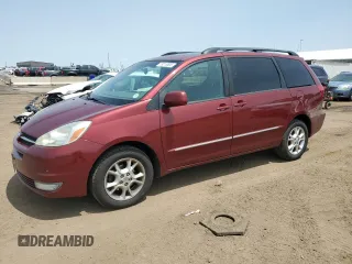 2004 Toyota Sienna XLE z VIN 5TDBA22C74S026266, wystawiony jako Copart lot #59210805 z przebiegiem 187 629 mil mil oraz Czysty tytuł • Clean title. Historia ofert i sprzedaży dostępna na DreamBid. Obrazek 1.