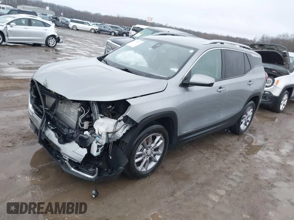 2023 GMC Terrain SLT with VIN 3GKALVEG0PL136001, listed as a IAAI auction lot 41799921 with 76,933 mi miles and . Bid and sale history available at carsss.com. Image 17.