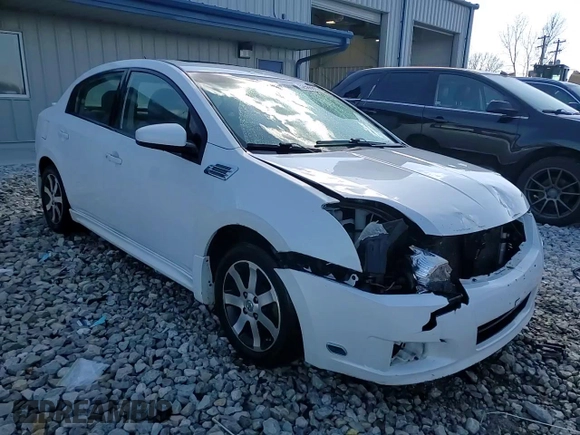 2012 Nissan Sentra 2.0 with VIN 3N1AB6AP8CL689048, listed as a Copart auction lot 52586615 with 159,426 mi miles and Salvage title. Bid and sale history available at DreamBid. Image 13.